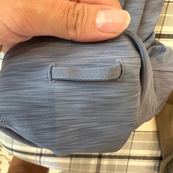 Lululemon Wunder Train HR Crop Leggings Heathered Peri Purple Size 4 - Picture 8 of 9